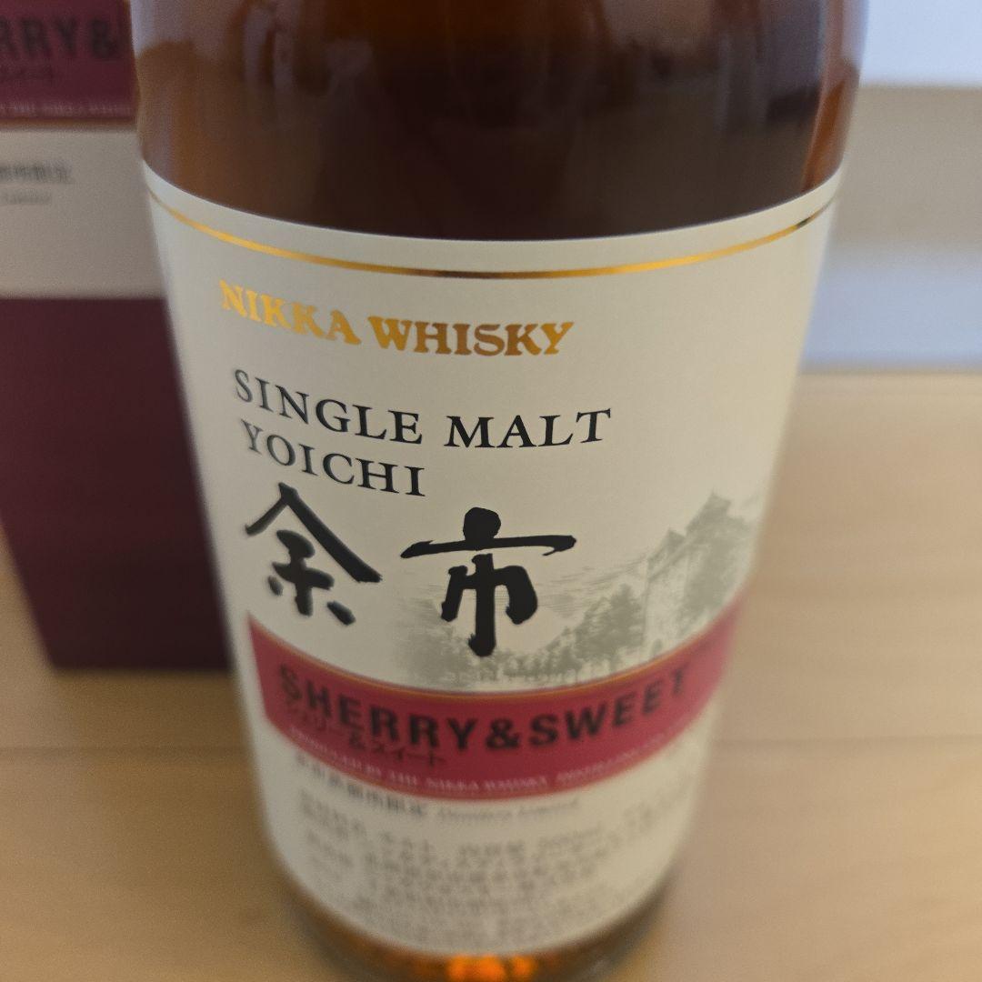 500ml 余市 SINGLE MALT SHERRY & SWEET