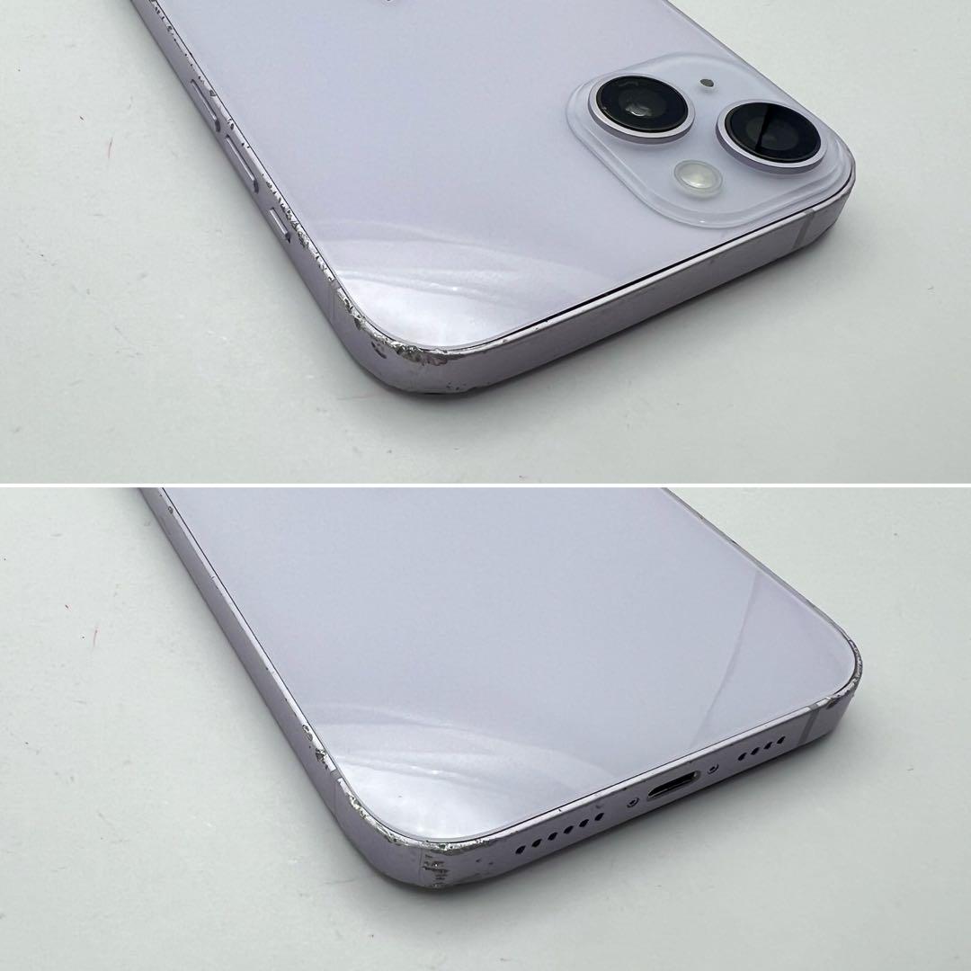 電池新品 iphone 14plus 256GB パープル SIMフリー 完動品