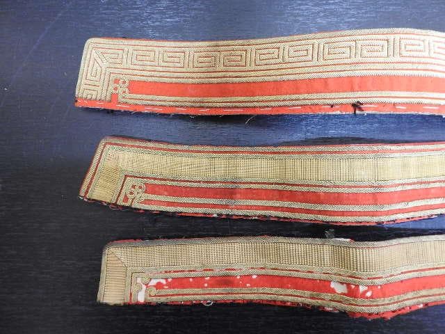 旧日本軍　大礼服袖　3個　MA366