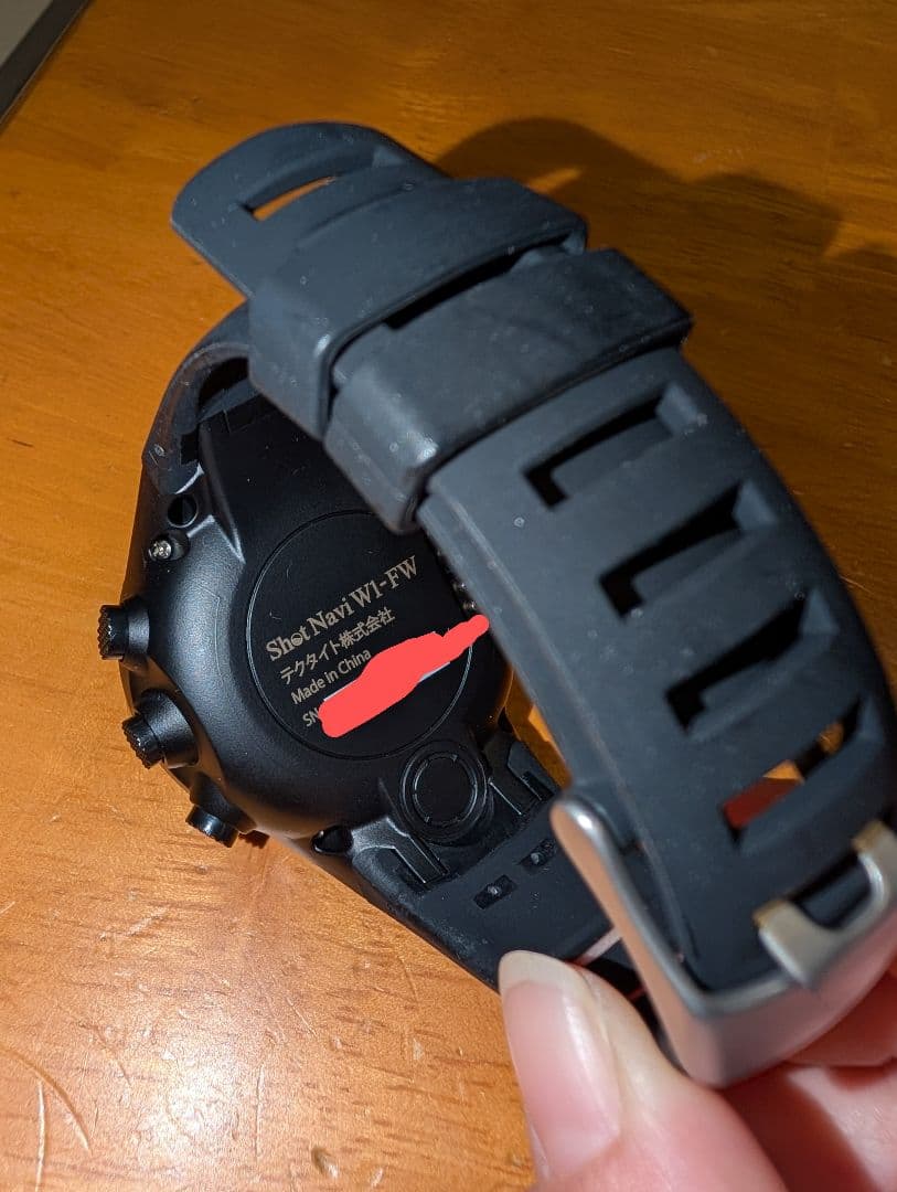 新品未使用★Shot Navi W1-FW GPSゴルフウォッチ