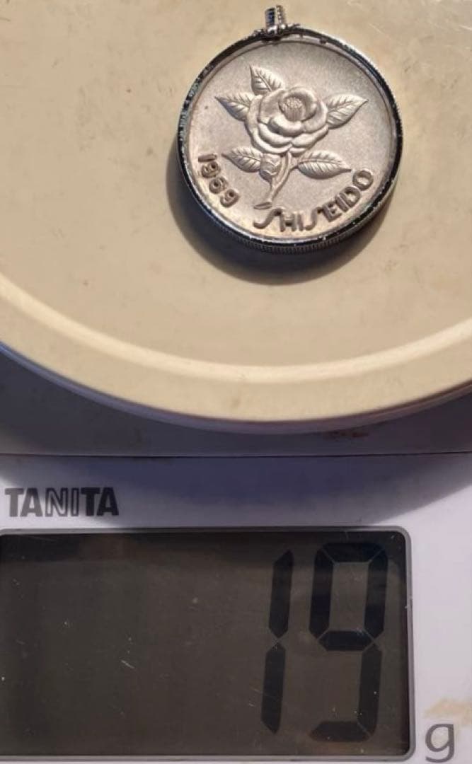 資生堂記念メダル 1969 純銀 刻印付き 2点SET