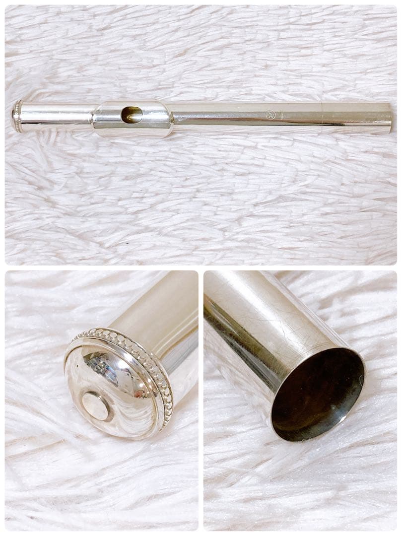 ヤマハ　シルバー　YFL451 フルート　管楽器　銀製モデル　SILVER