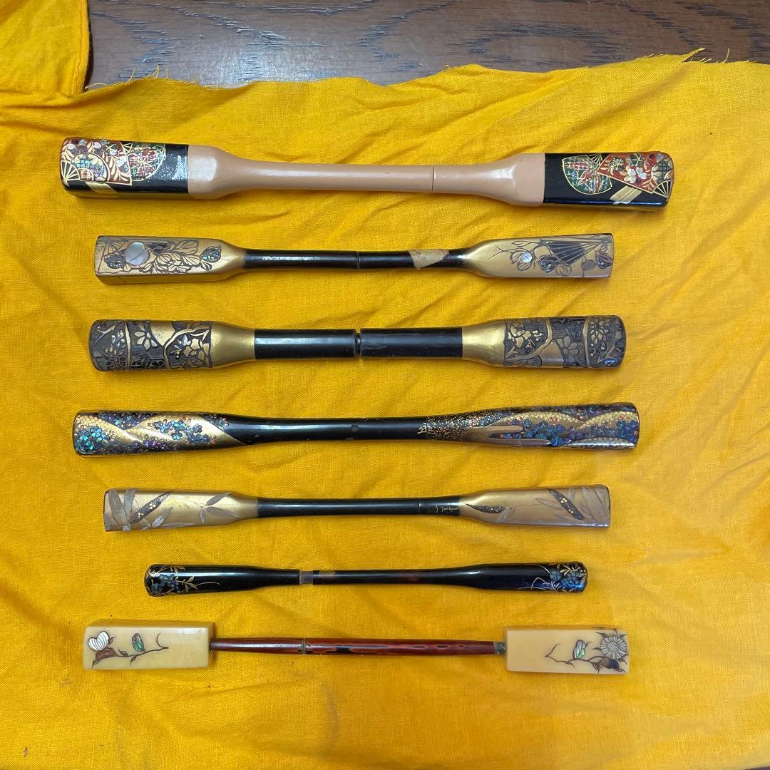 幕末、明治　笄7本