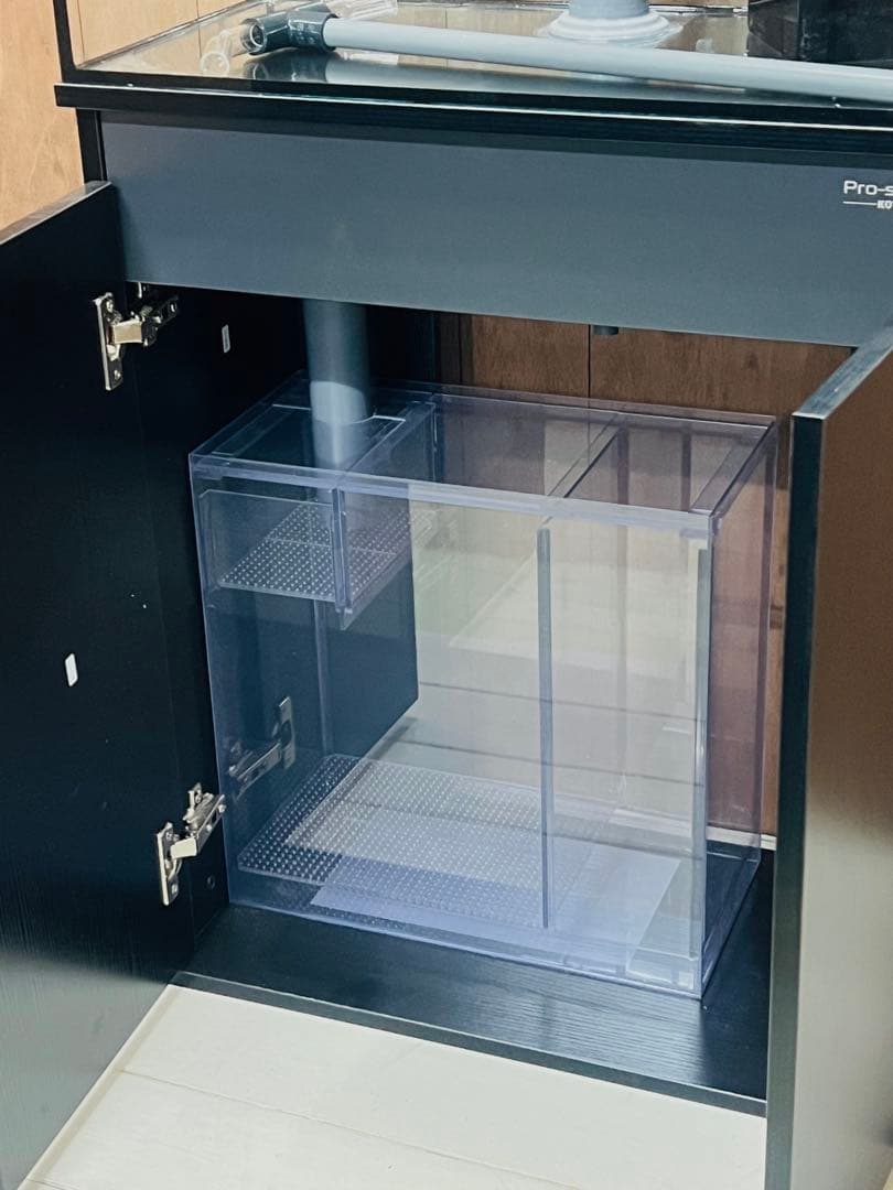 １セット限定　600×300×360オールガラスオーバーフロー水槽セット