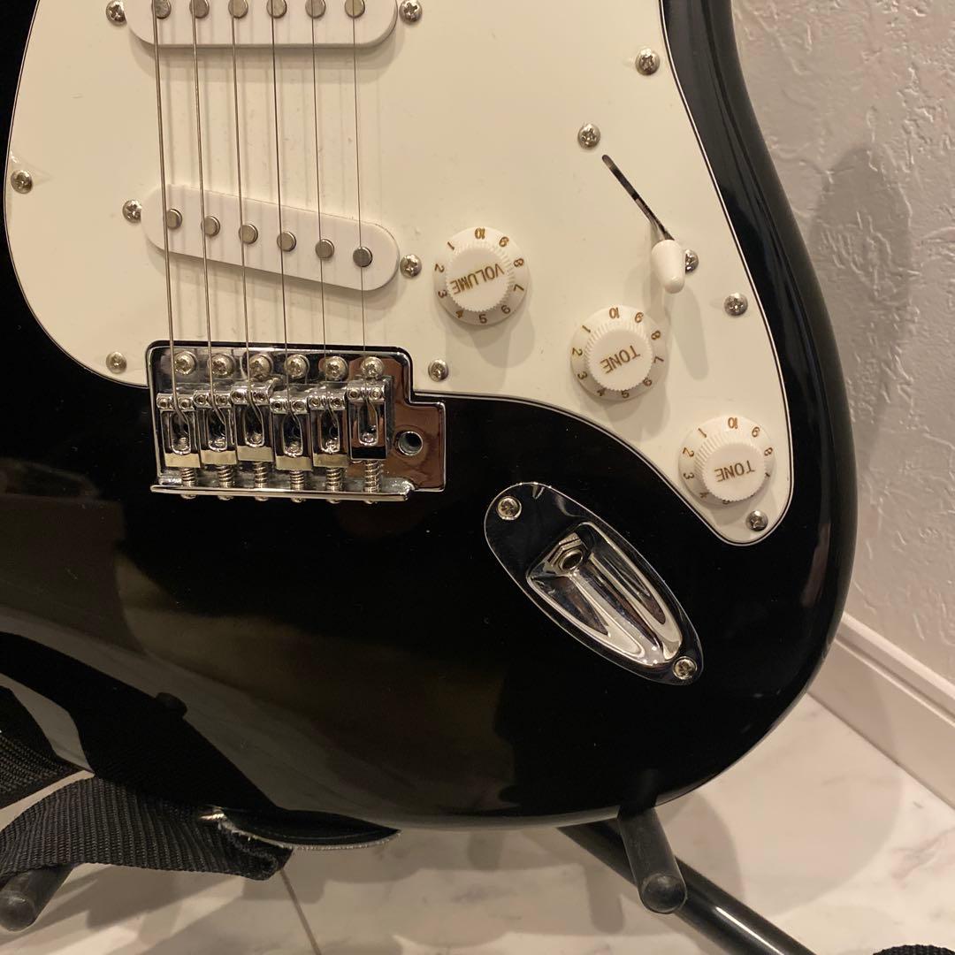 【美品　動作品】Play Tech プレイテック　エレキギター　ブラック