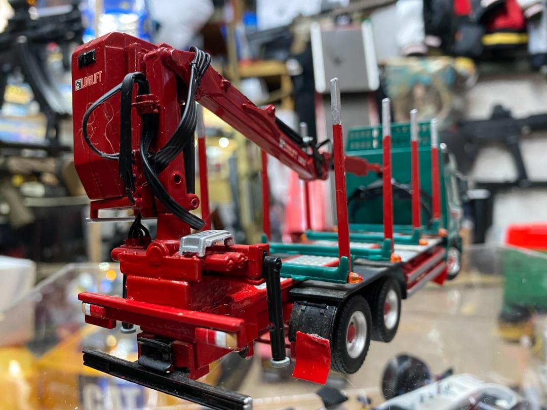 1/50 Conrad DOLL 原木車 材木運搬 メルセデスベンツ アクトロス