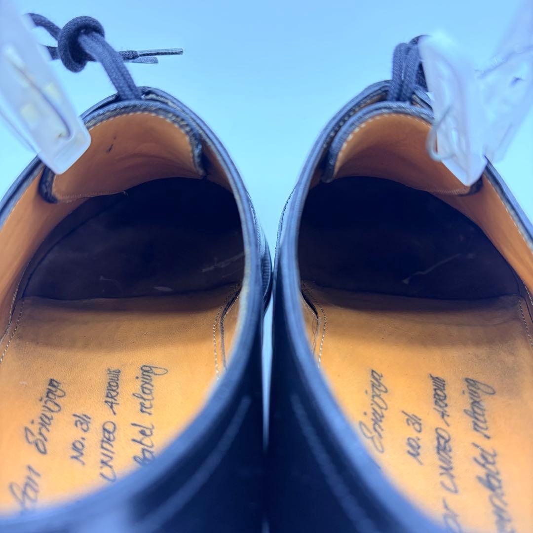 ジャランスリウァヤ ストレートチップ 26.5cm ブラック 内羽根 革靴