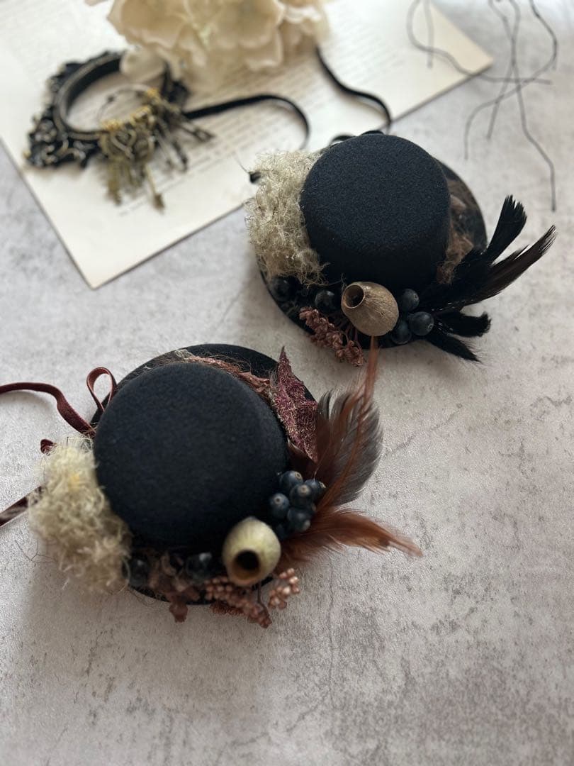 Ｓ様orderページ⭐︎ twin boysミニ帽子 双子　兄弟