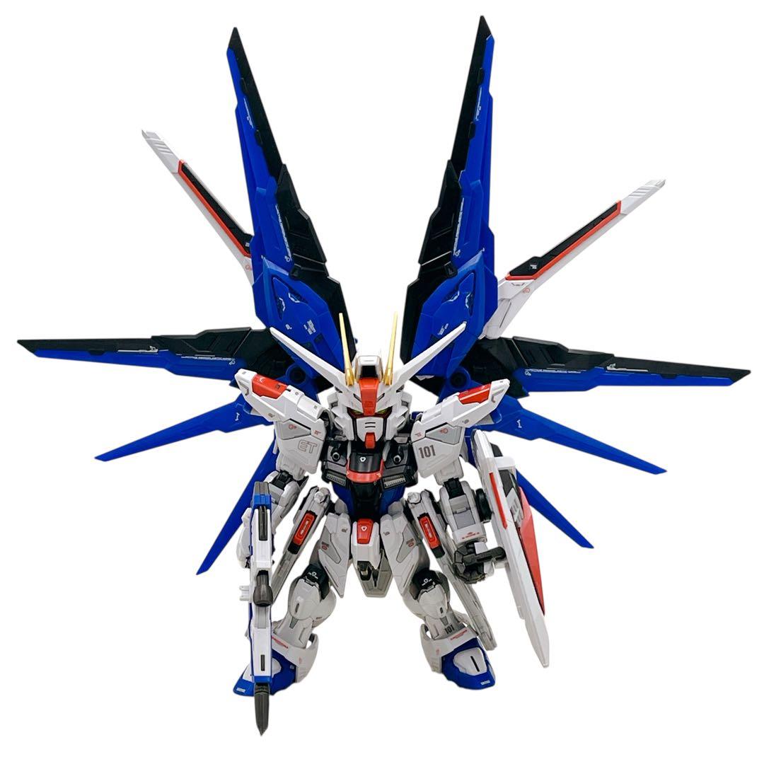 【まとめ売り】MGSDフリーダムガンダム MGSDガンダムバルバトス 素組完成品