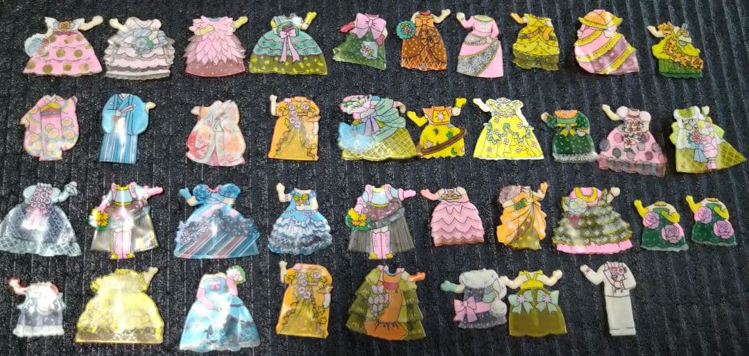 【値下げ】レトロ★グリコのおまけ★着せ替えパピーちゃん♡大量