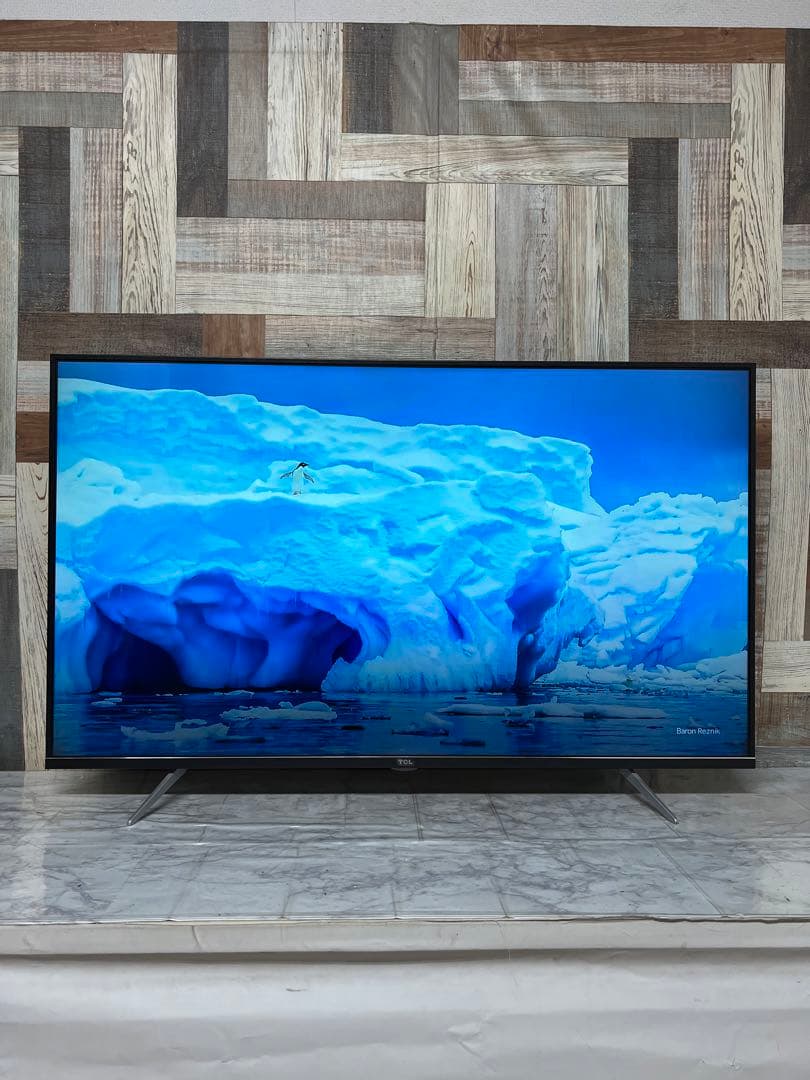 即日受渡❣️全国送料込TCL 43型4K液晶テレビWチューナー新品リモコン付