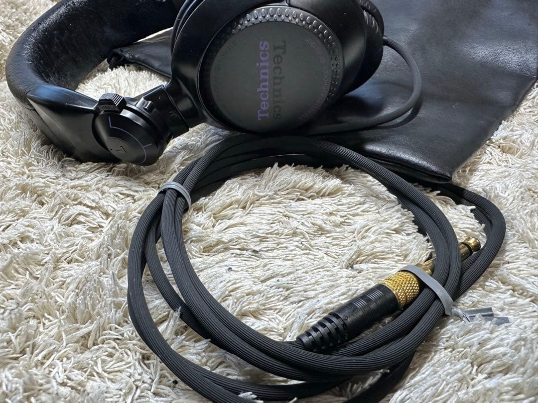 Technics RP-DJ1200 ブラック ヘッドホン テクニクス