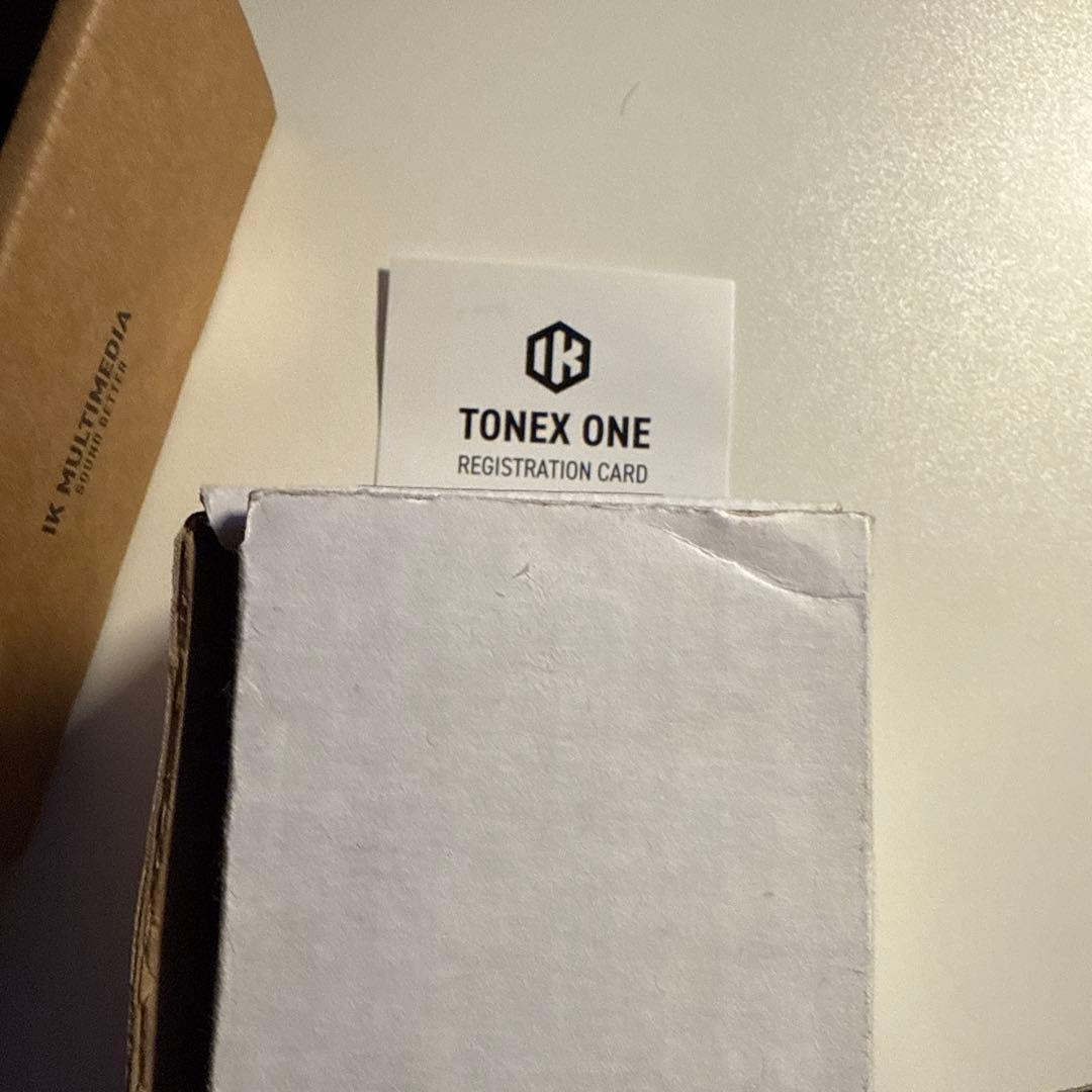 IK multimedia TONEX ONE ギターエフェクター