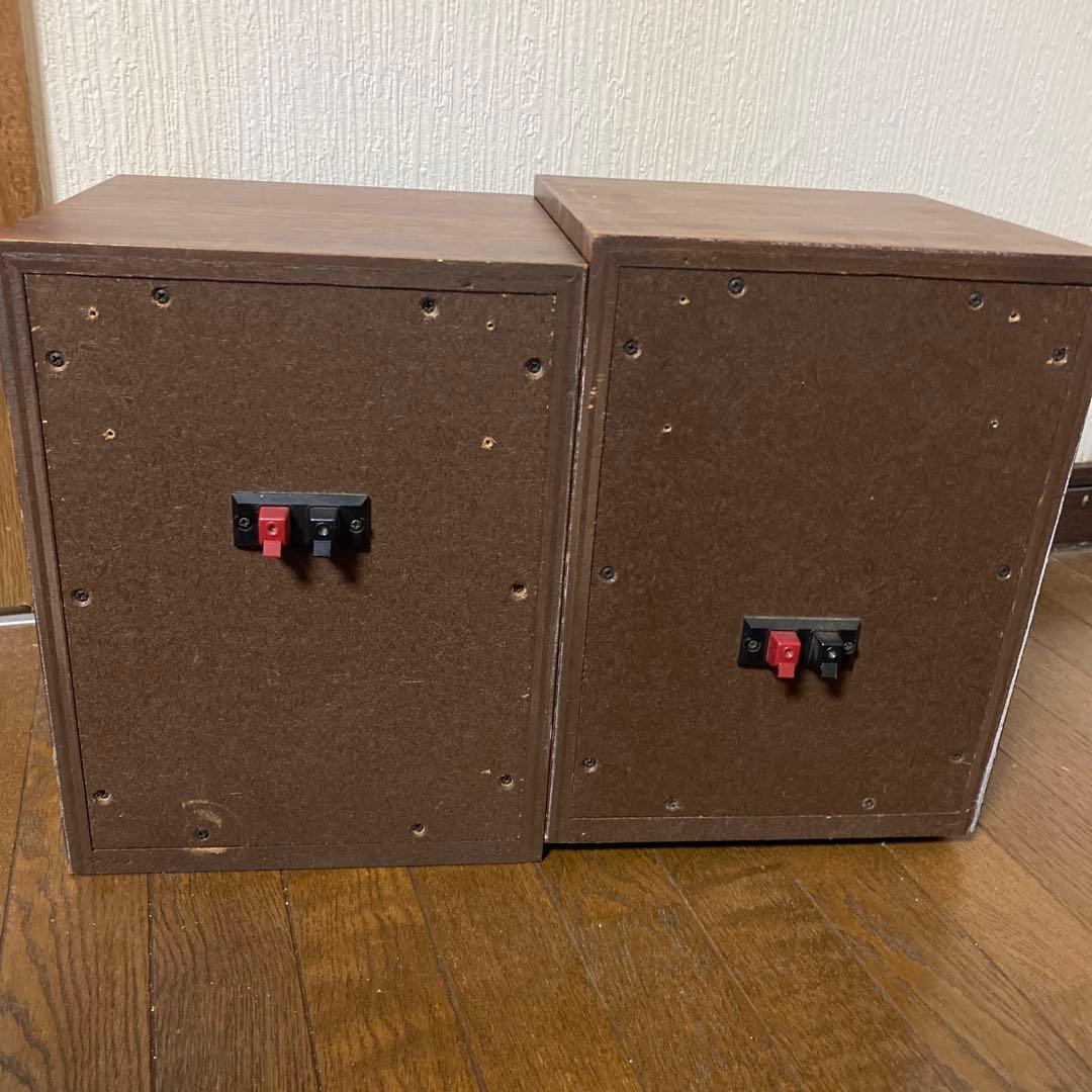 ウッド仕上げ バックロードホーンスピーカー ペア