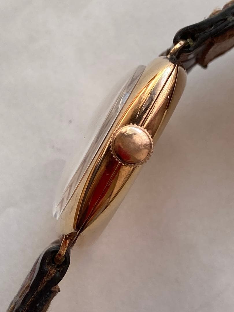 zinzin ロレックス　1930年代 金無垢　メンズ29mm希少 アンティーク