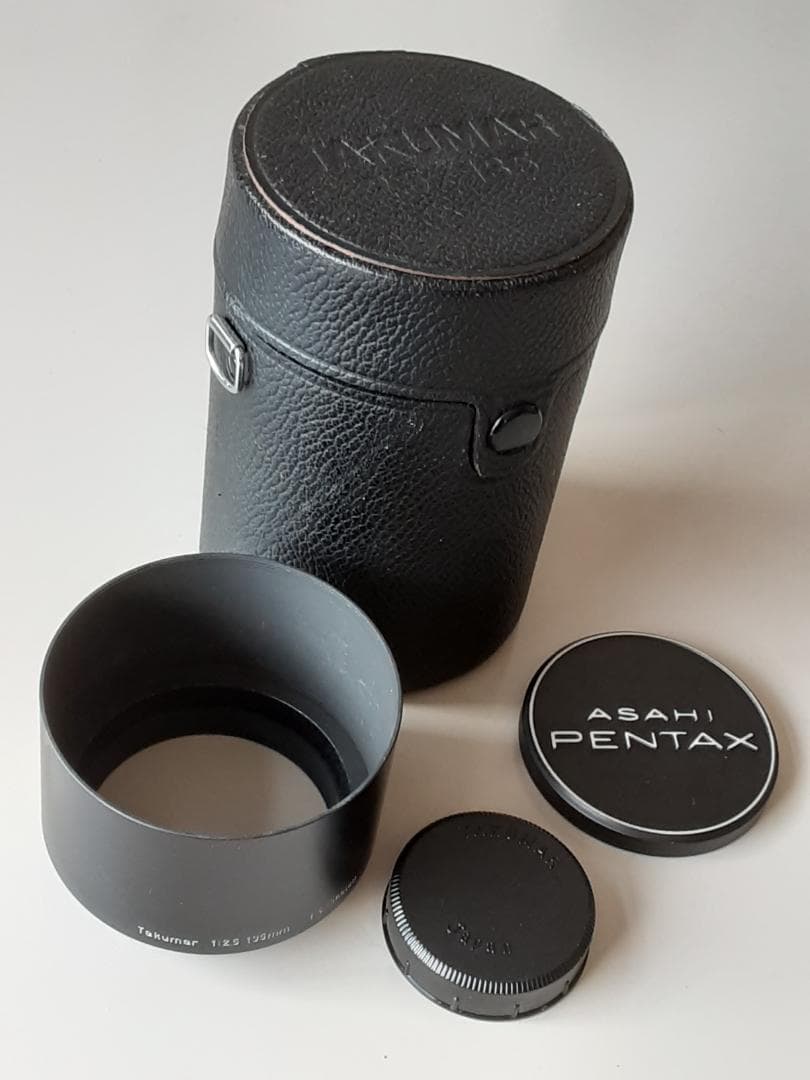 ペンタックス　スーパータクマー 135mm F2.5　専用フード・ケース付