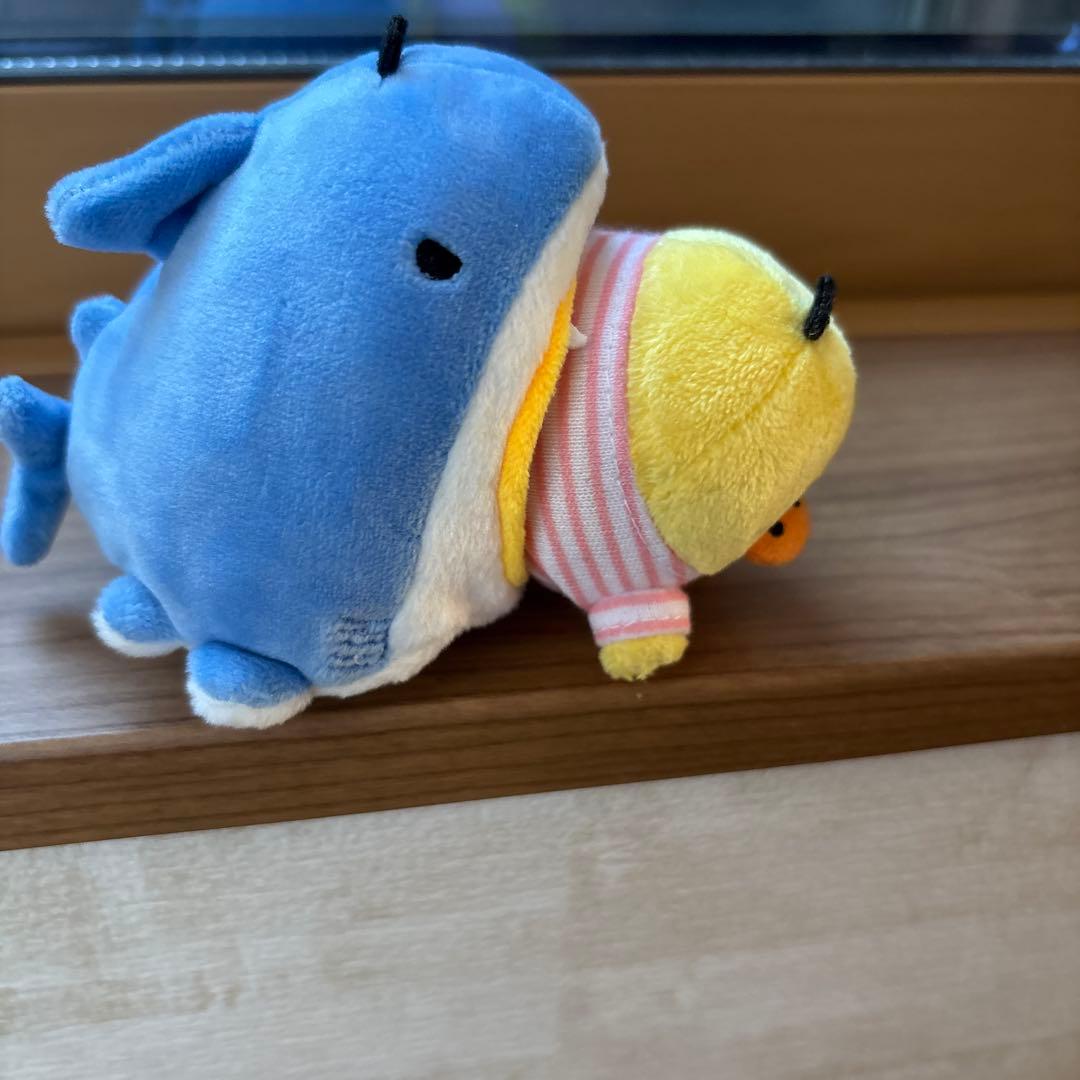 リラックマ　キイロイトリ　てのりぬいぐるみセット　キイロイトリムービー　子分サメ
