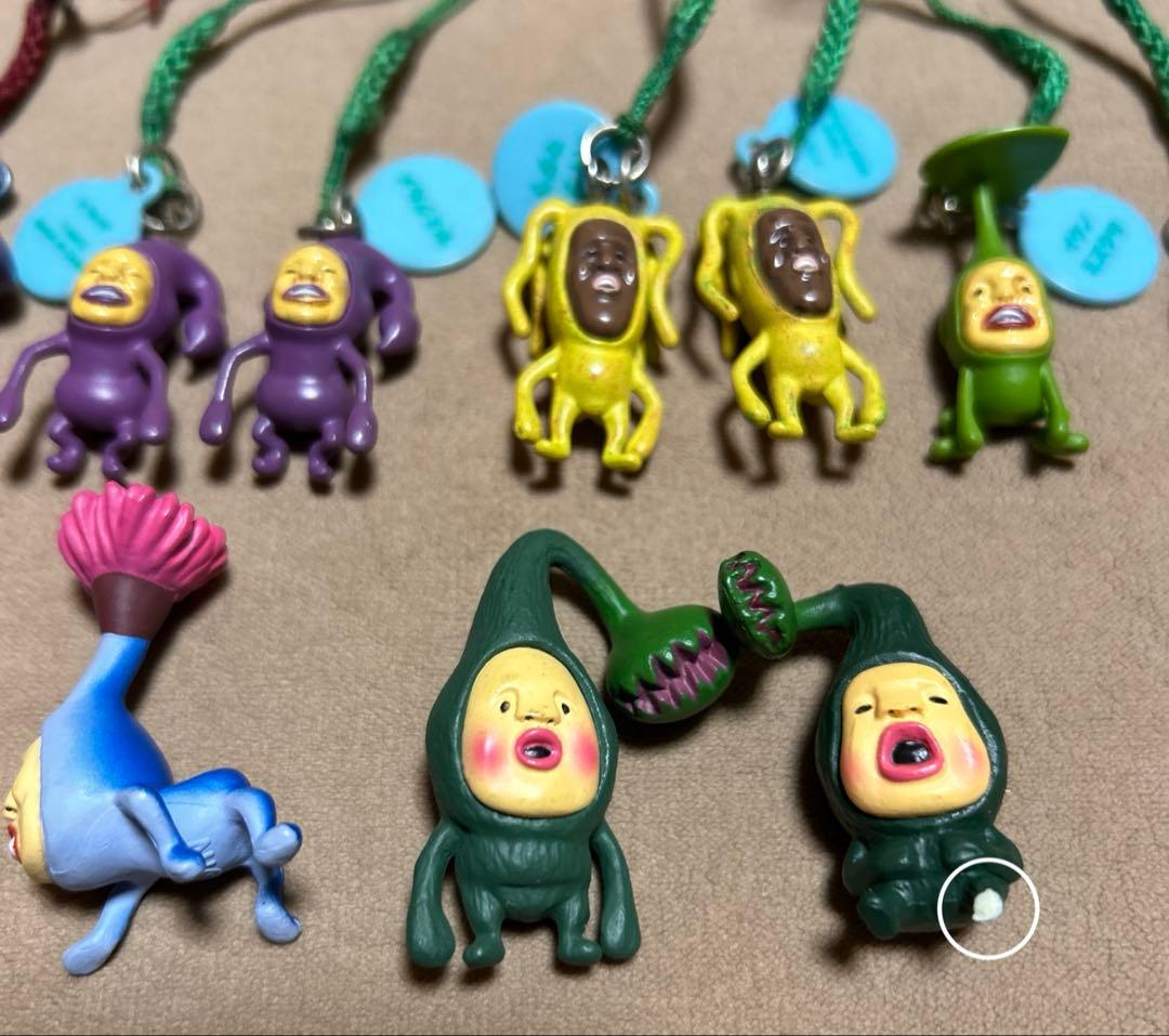こびとづかん　こびとさんみ～つけた　根付　ストラップ　フィギュア　まとめ売り