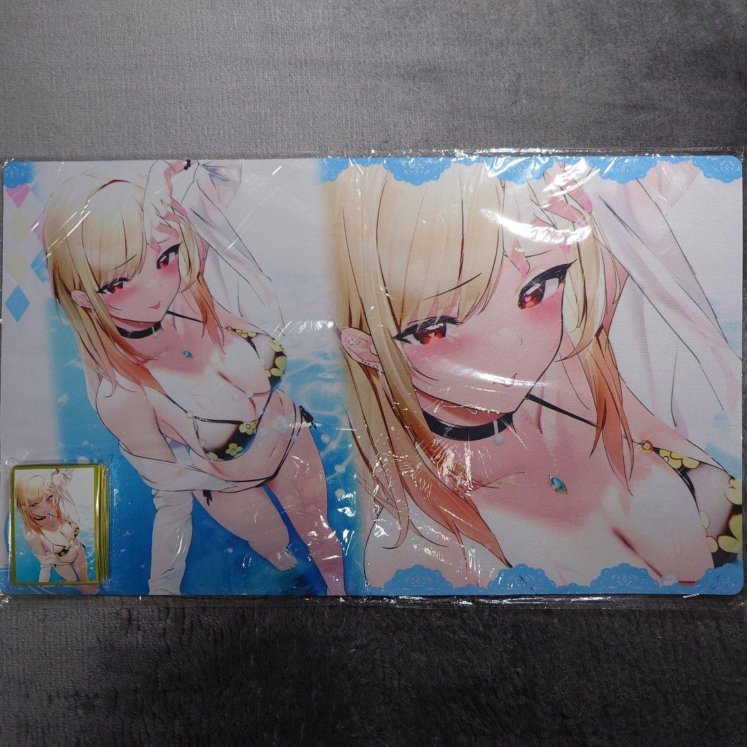 α2 着せ恋 舌&水しぶき&ビキニ 喜多川海夢 スリーブ&プレイマット