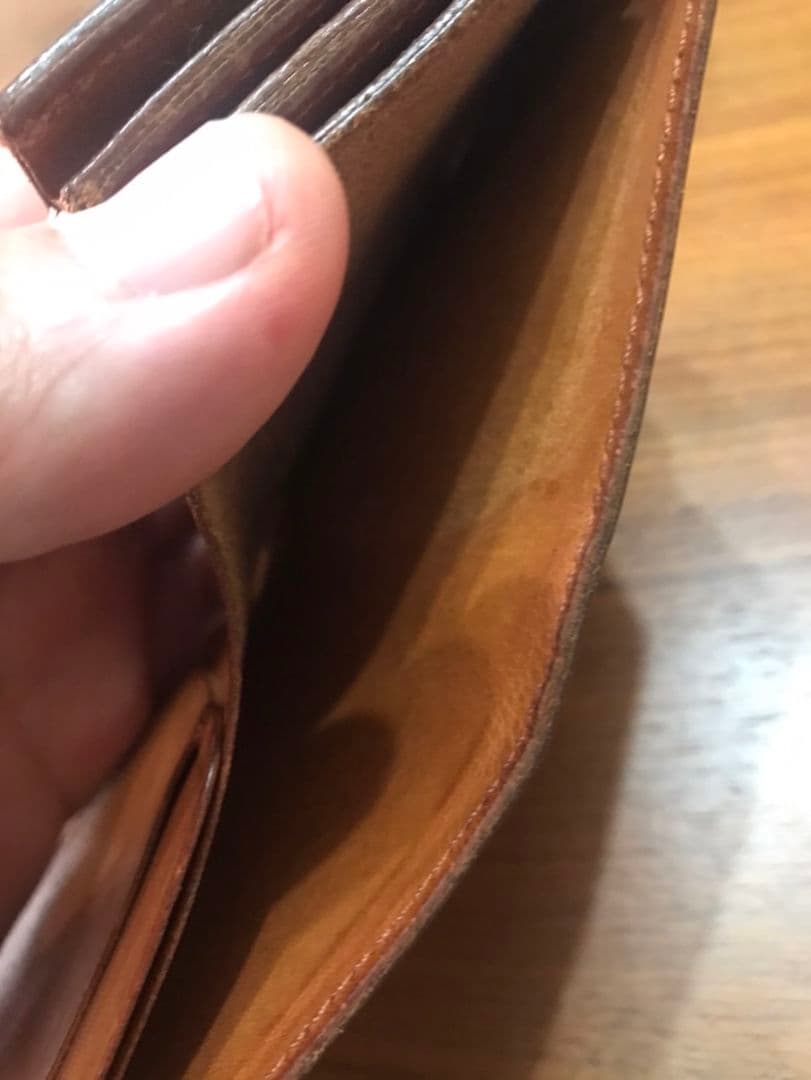 アーツアンドサイエンス　JABARA NI WALLET キャメル　牛革　財布