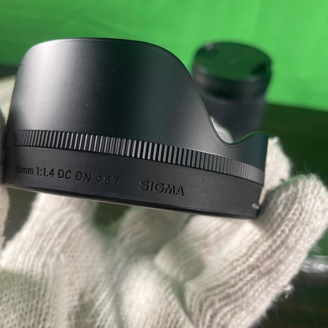 SIGMA 16mm F1.4 DC DN カメラレンズ フィルター セット