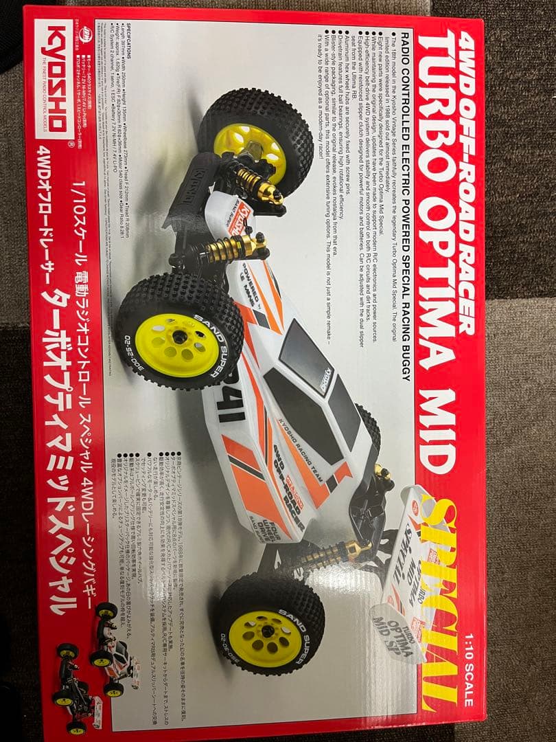 ホビーラジコン Kyosho Turbo Optima Mid 1/10