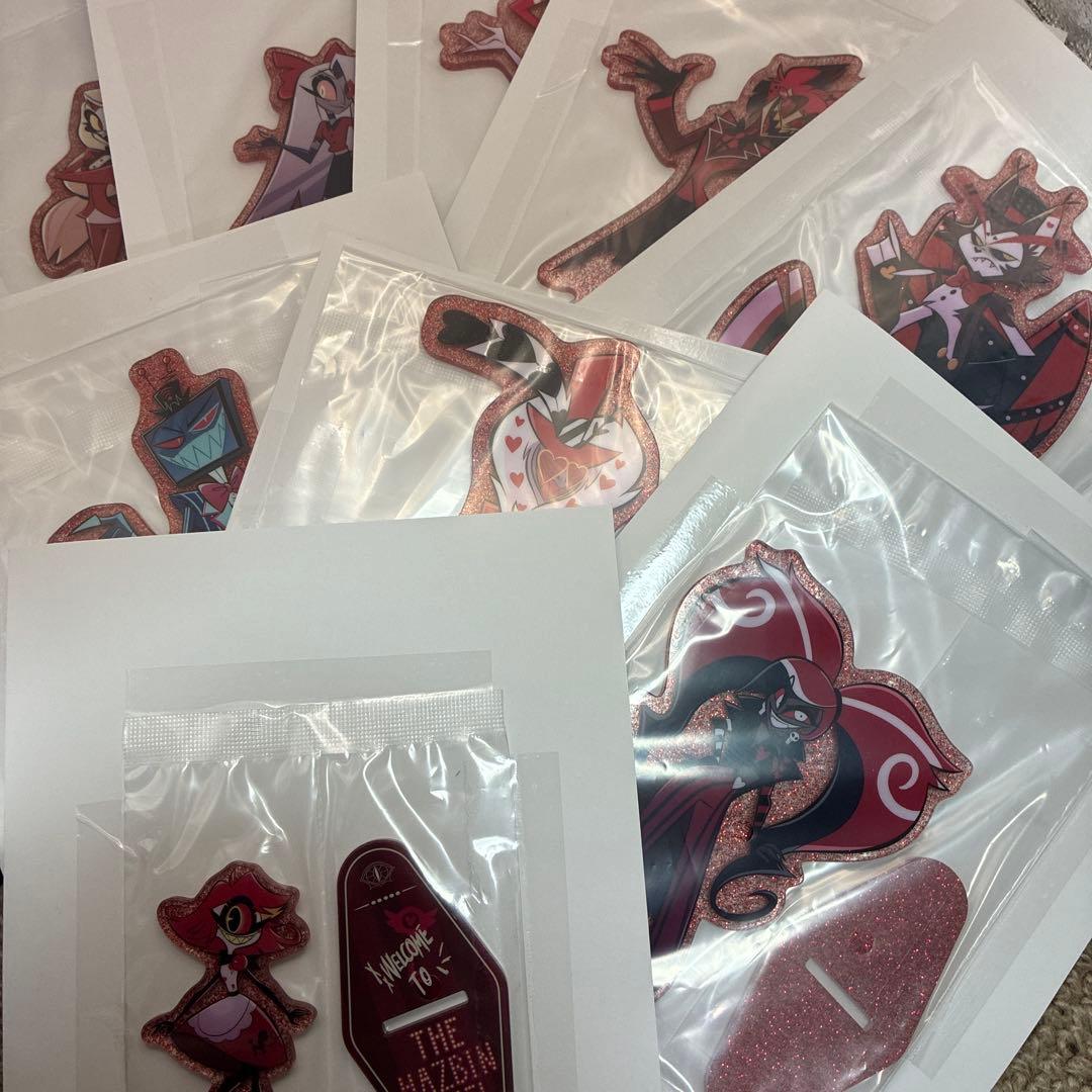 一番くじ ハズビンホテル F賞 アクリルスタンド 9種 コンプリートセット