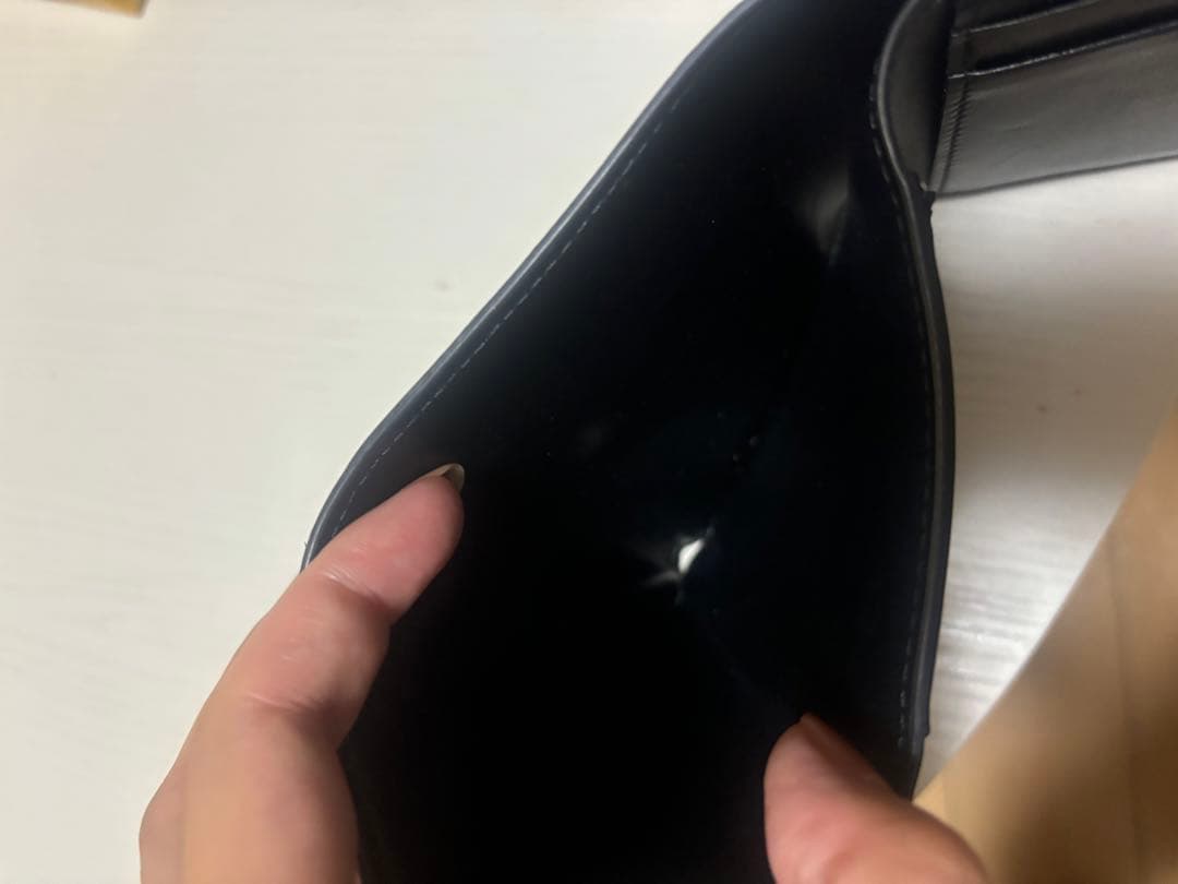 【国内正規品】FENDI ブラックレザー ミニ財布