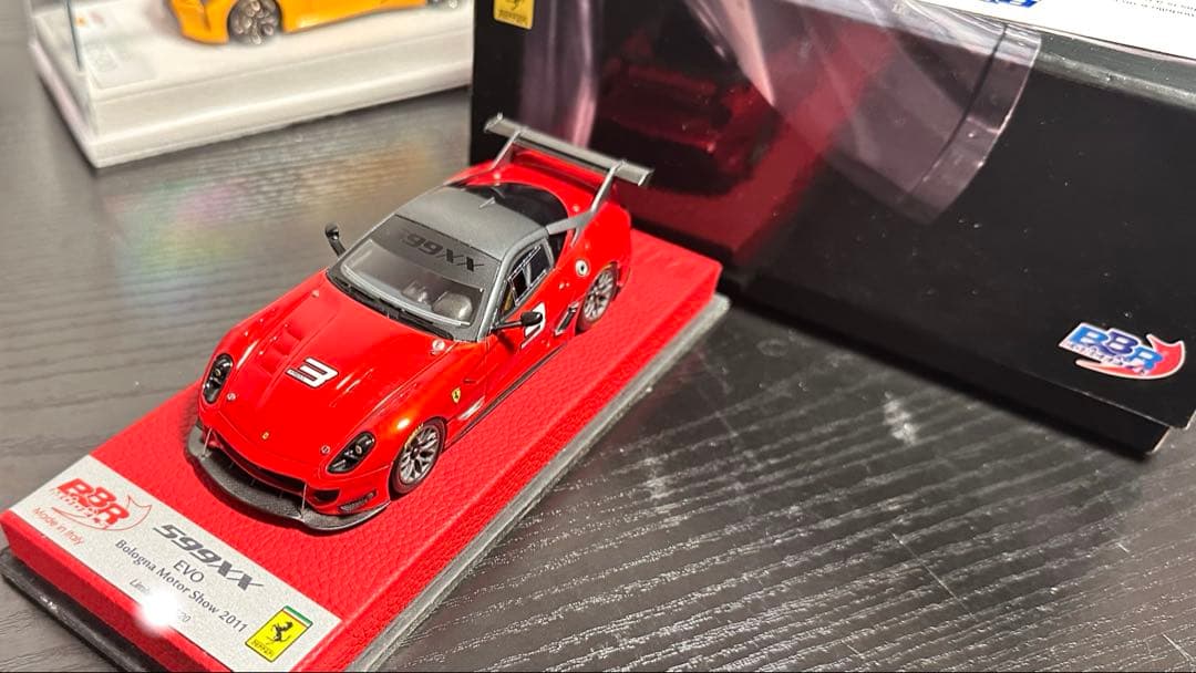 bbr フェラーリFerrari 599XX 1/43 ミニカー イタリア製