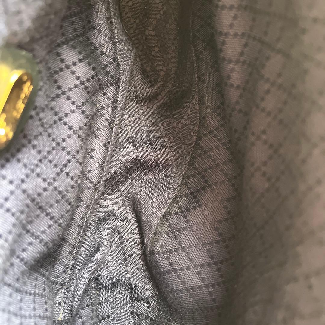 GUCCI グッチ GG ショルダーバッグ ネイビー