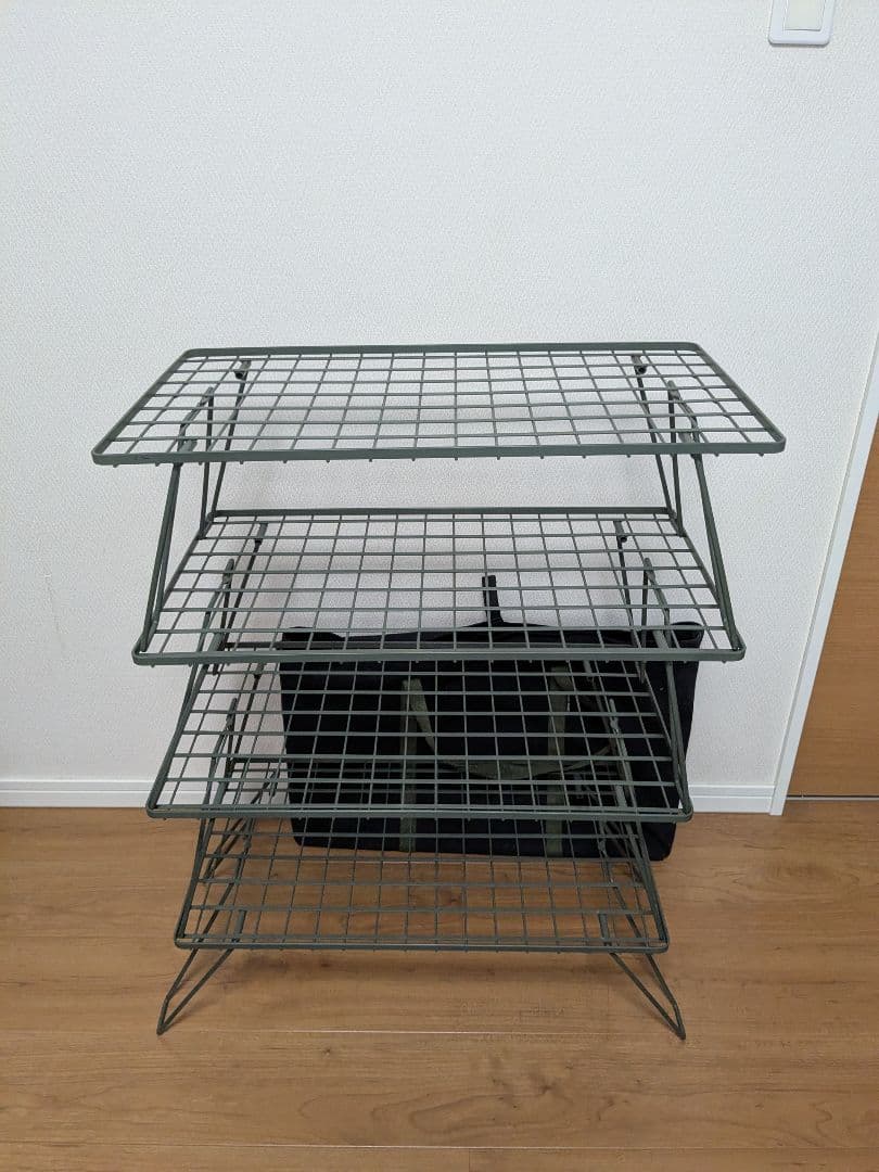 UNIFLAME（ユニフレーム）　フィールドラック4台+収納バッグ　別注カラー