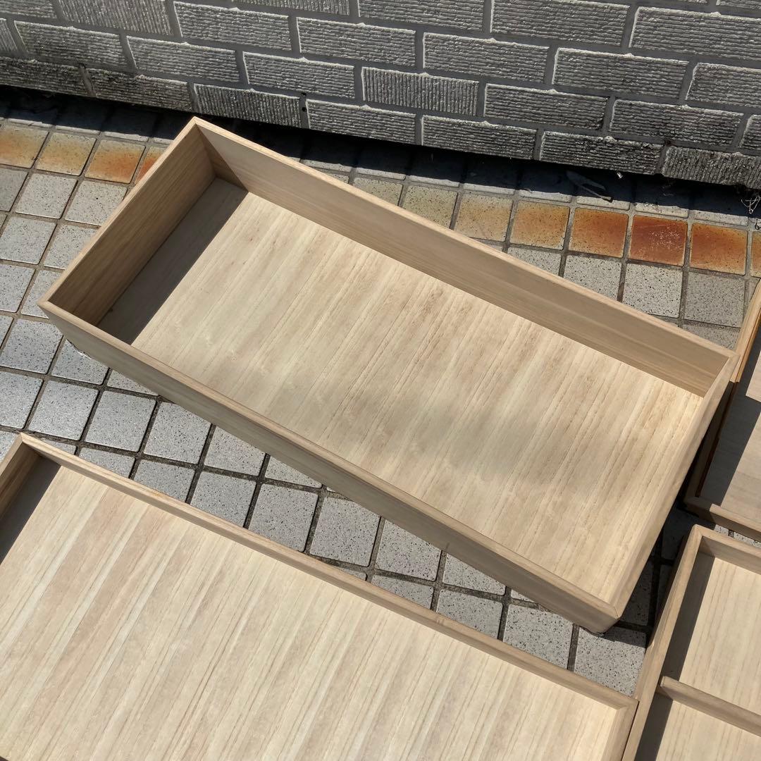 木製 収納ボックス 長方形