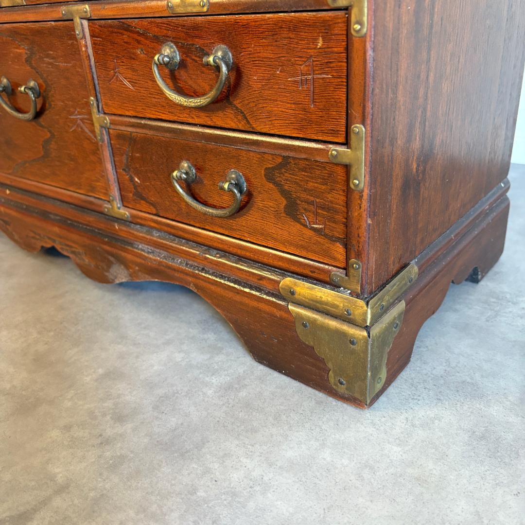 李朝　薬箪笥　薬屋のひとりごと