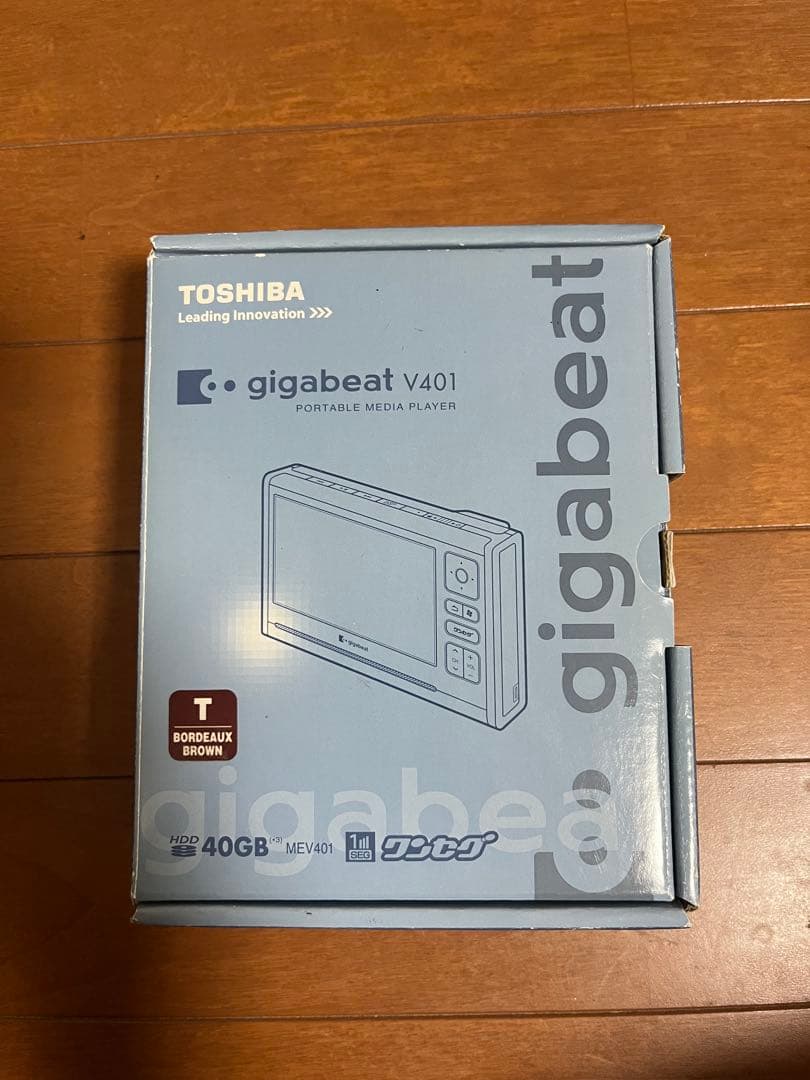 東芝TOSHIBA gigabeat V401ポータブルプレーヤー40GB