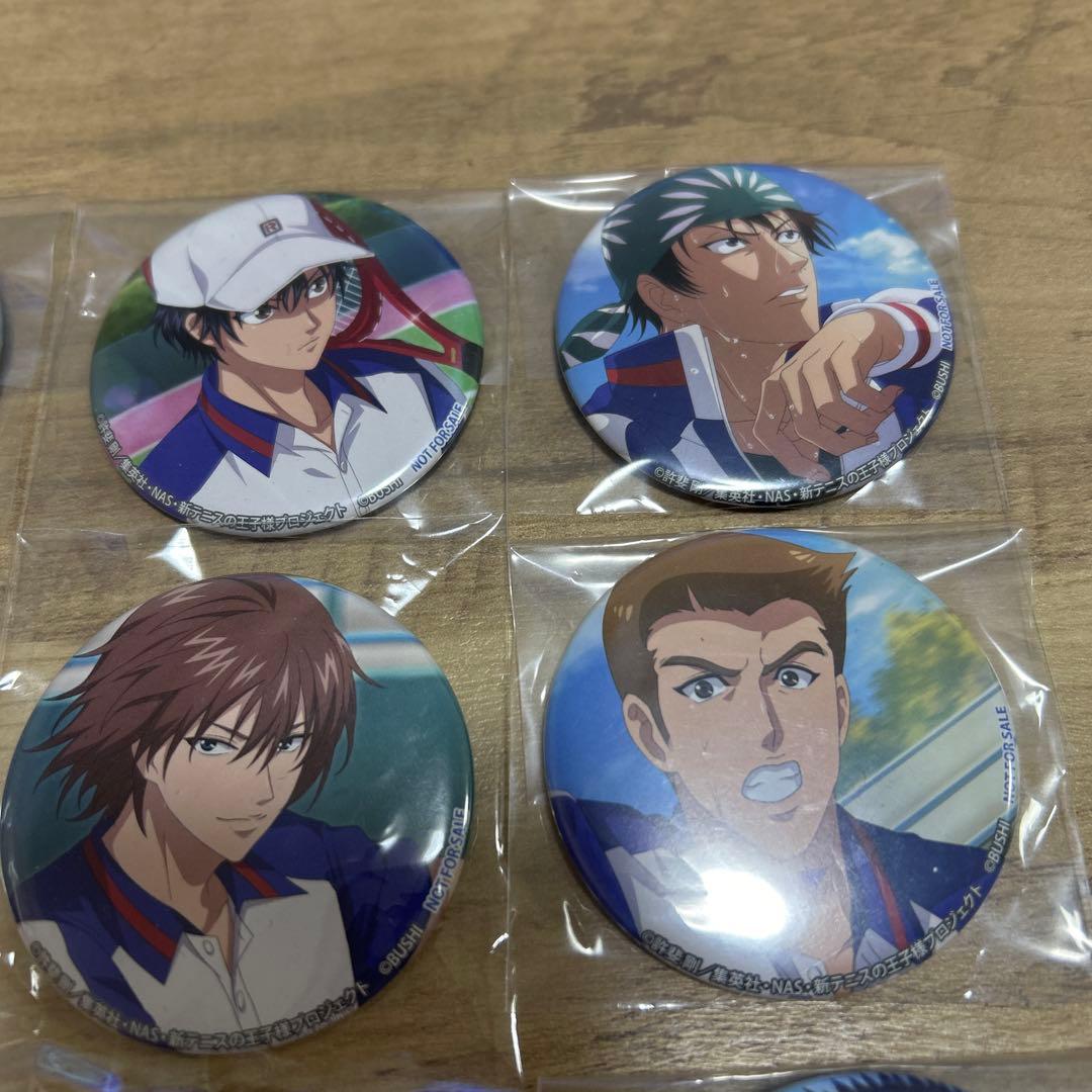 新テニスの王子様 テニゴー アマゾン 購入特典 缶バッジ 全種セット