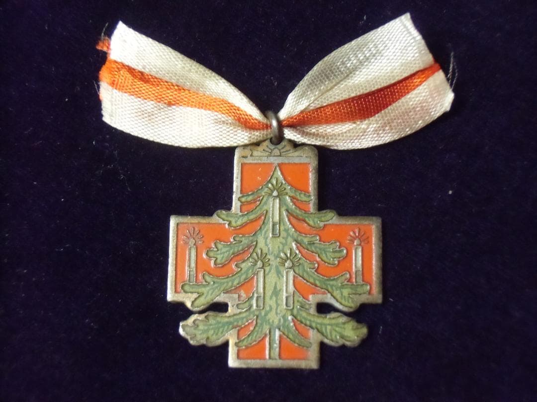 Ｗ帝政ドイツ軍＊バイエルン＊１９１５クリスマスの思い出＊ミュンヘンメダル（実物）