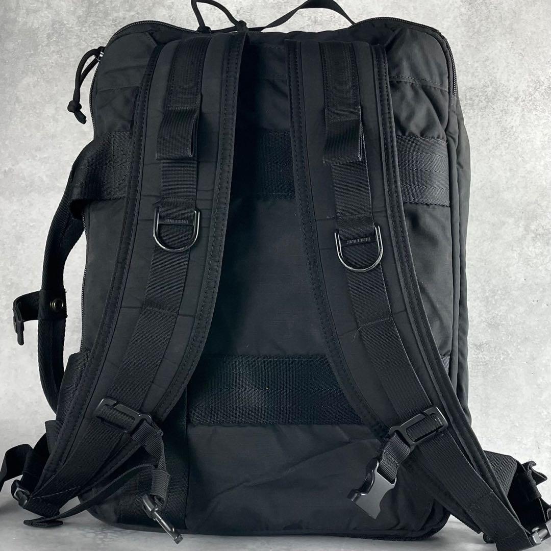 廃盤 BRIEFING A4 3WAY LINER MW ビジネスリュック 黒