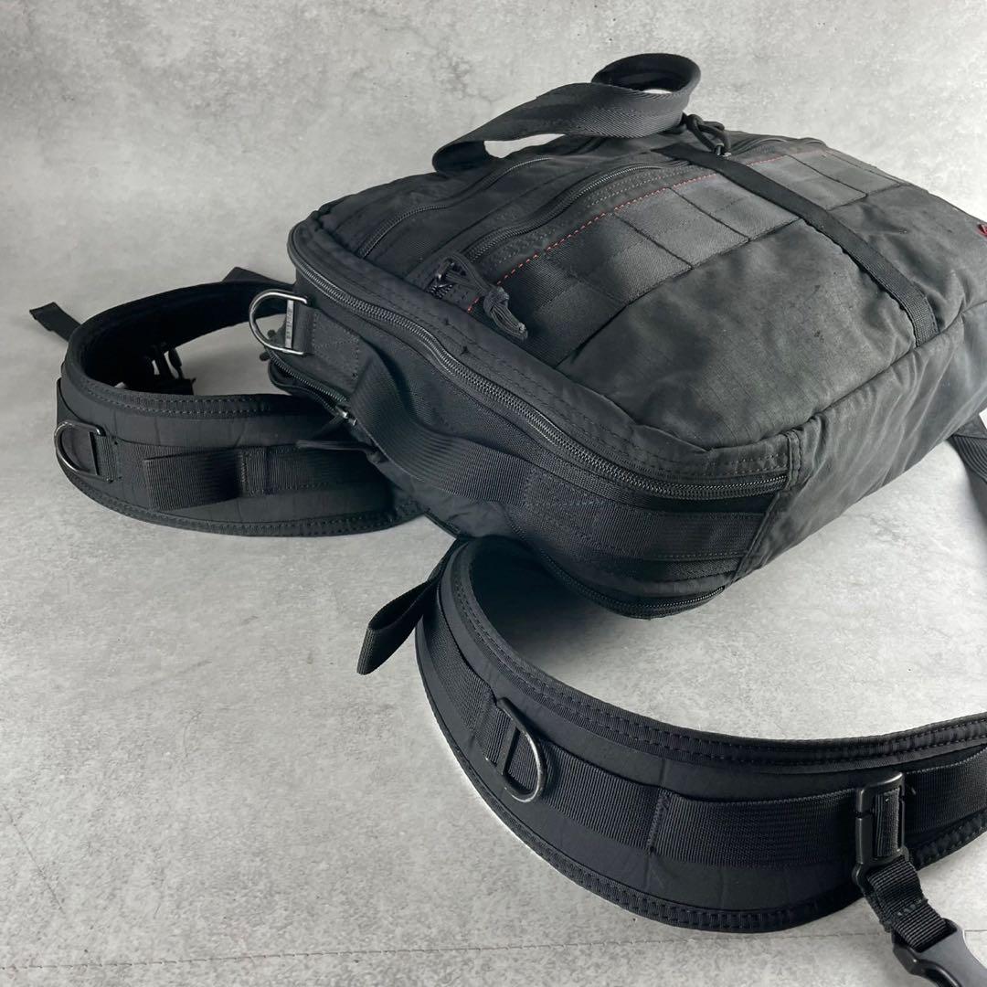 廃盤 BRIEFING A4 3WAY LINER MW ビジネスリュック 黒