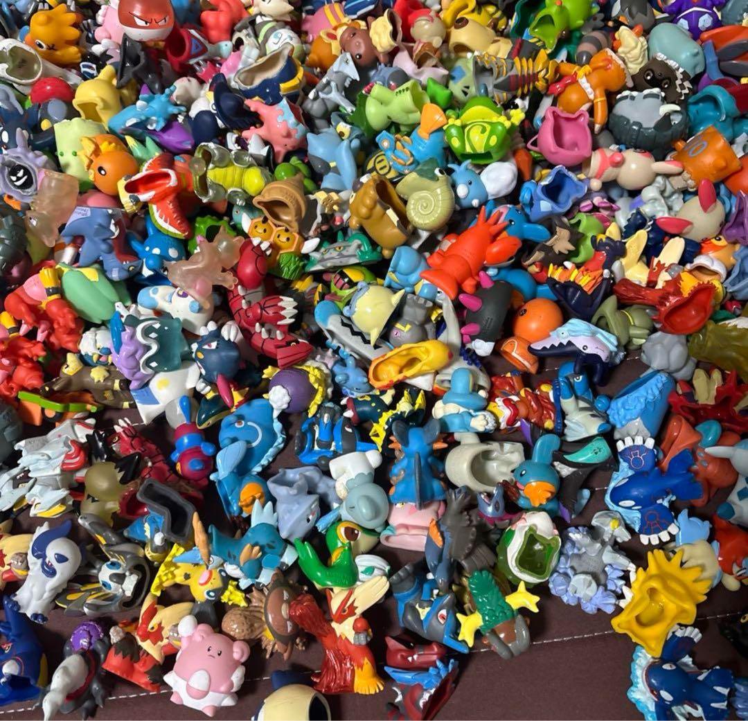 約1030匹　ポケモンキッズ　クリア　モンコレ　指人形　フィギュア　カントー