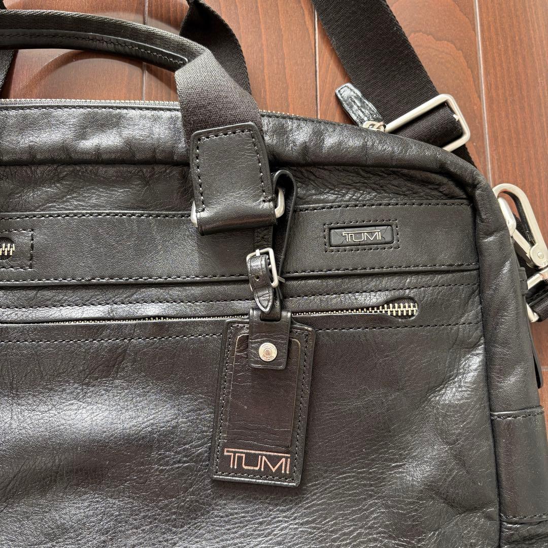 美品 TUMI／トゥミ slim brief ブリーフケース ビジネスバッグ