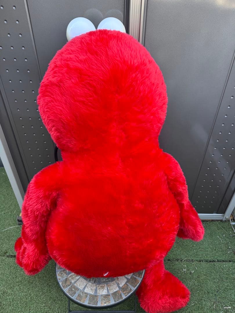 【超希少】約140cm エルモ ぬいぐるみ 特大 セサミストリート