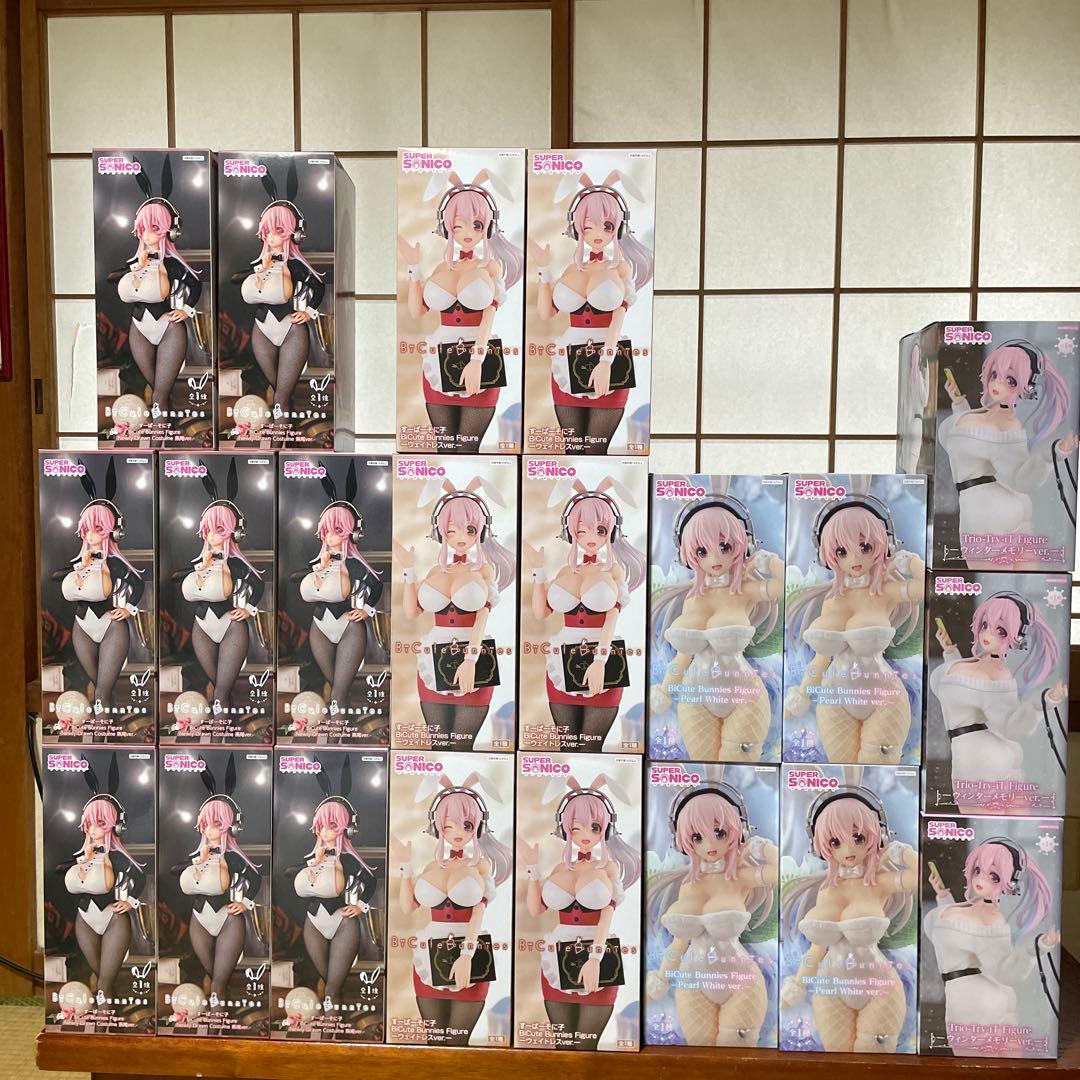 プライズフィギュアまとめ売り　すーぱーそに子 新品未開封品　21点