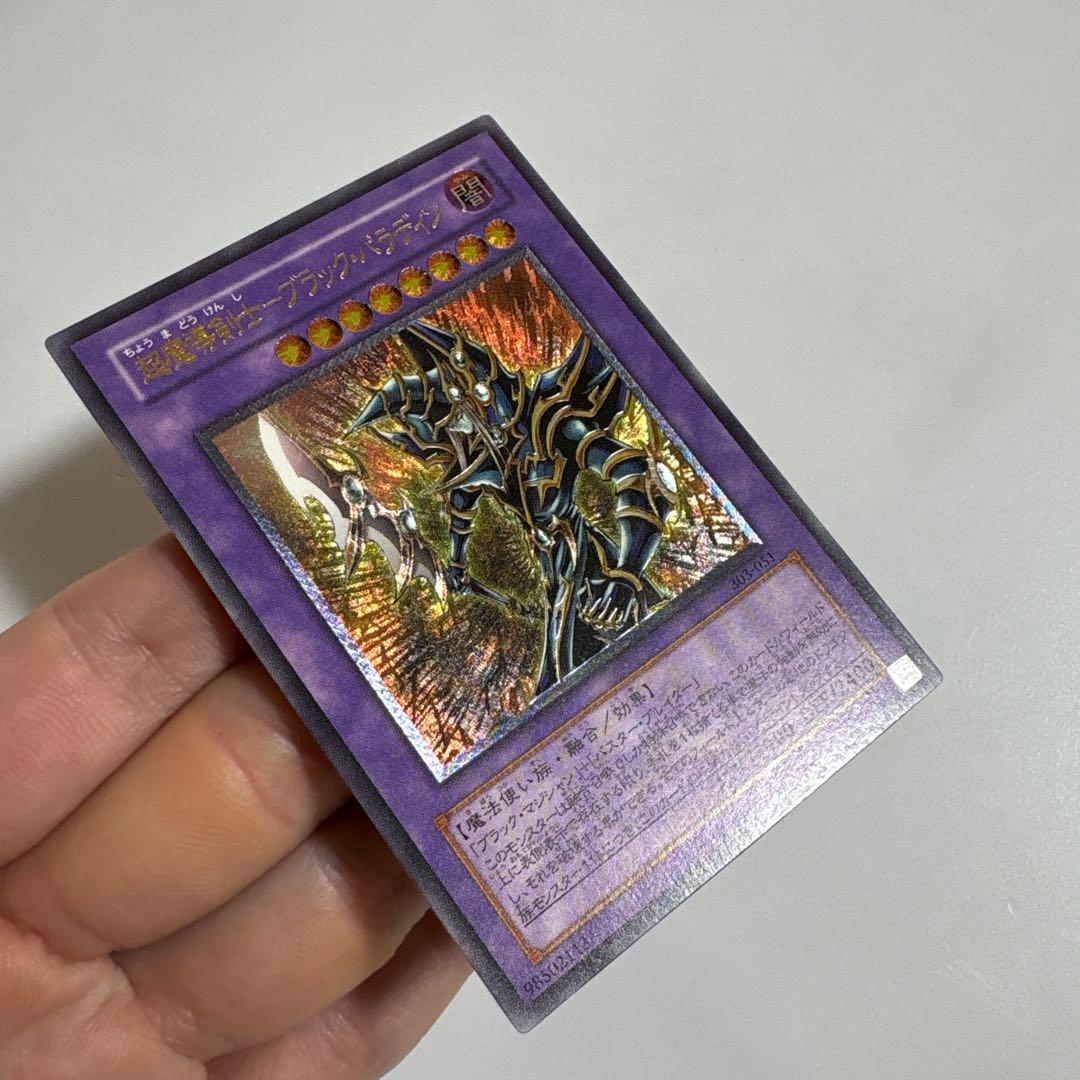 遊戯王　超魔導剣士ブラックパラディン　レリーフ
