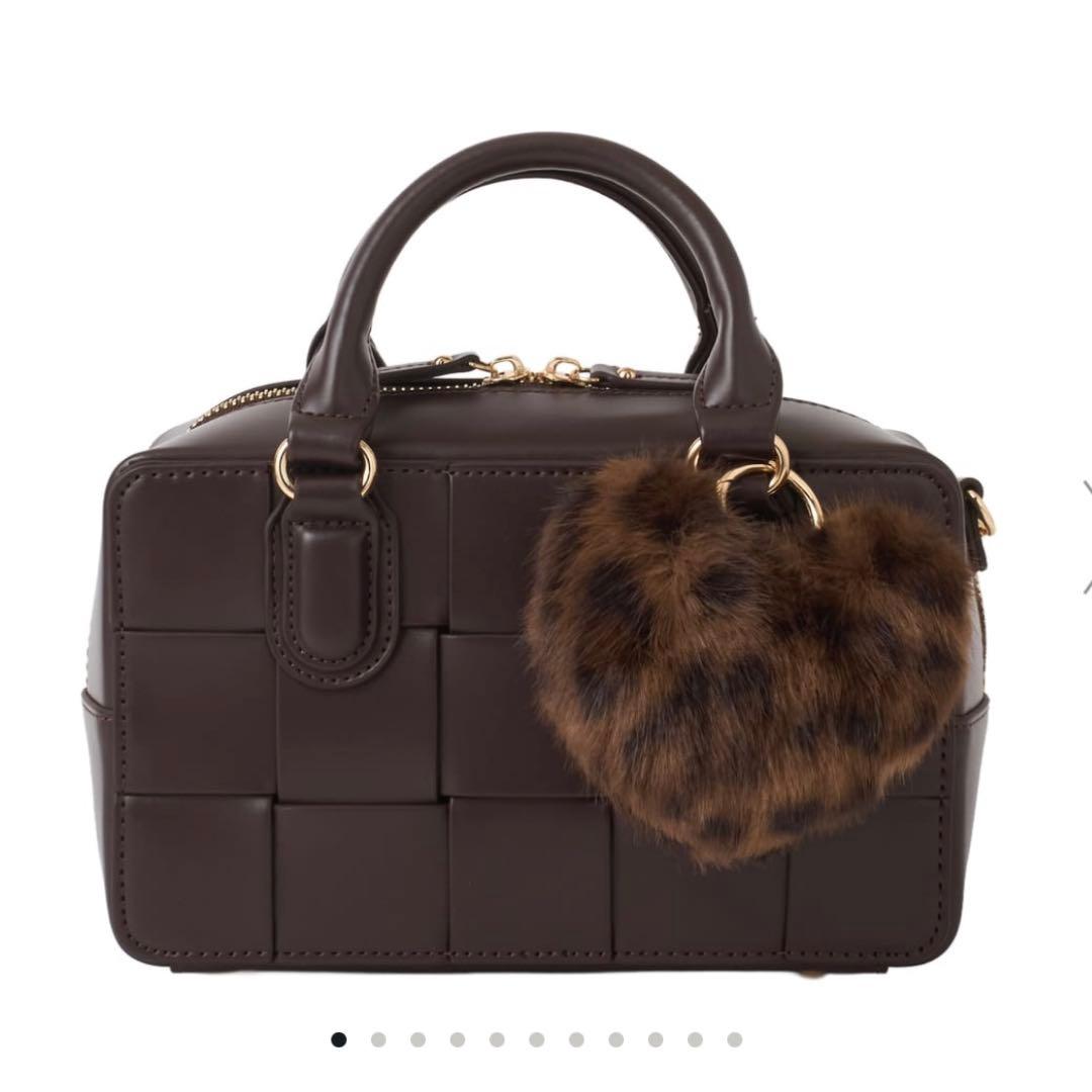 DIANA ワイドメッシュミニボストン