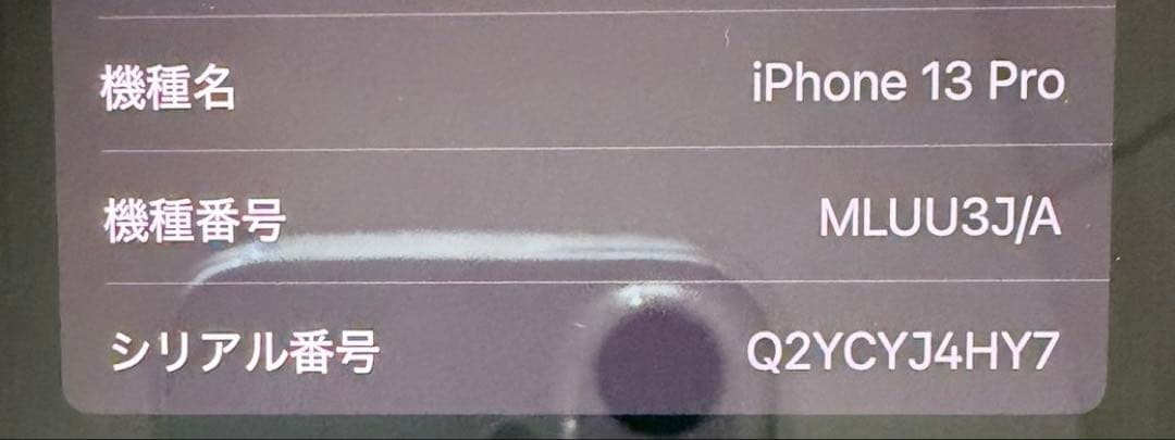 iPhone13 pro 256GB 本体