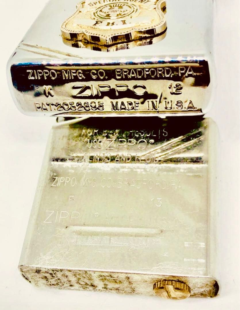 FBI☆スペシャルエージェント☆警察ポリス.希少zippo