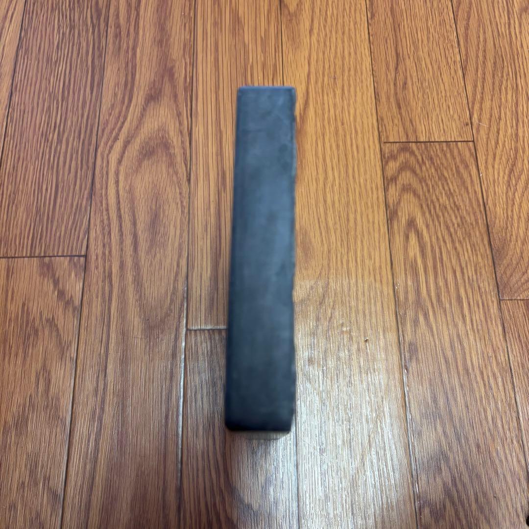 硯 書道用 彫刻入り 木箱付き 約20cm 書道具