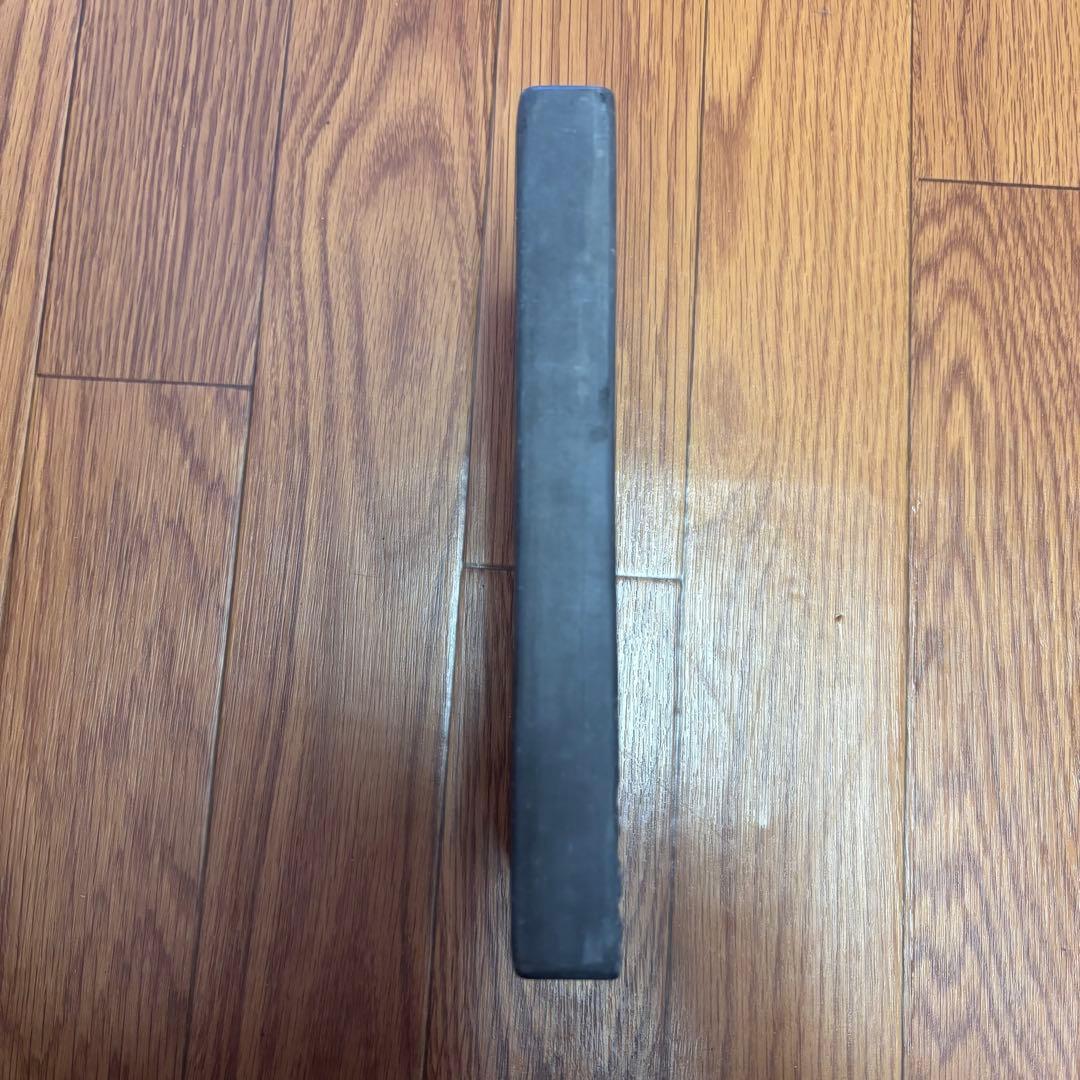 硯 書道用 彫刻入り 木箱付き 約20cm 書道具