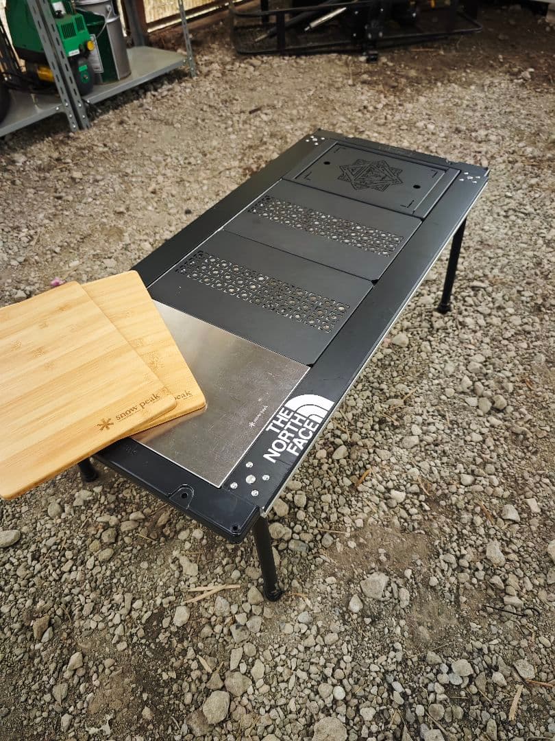 スノーピーク IGT アイアングリルテーブル 400脚 カスタム品　収納袋付き