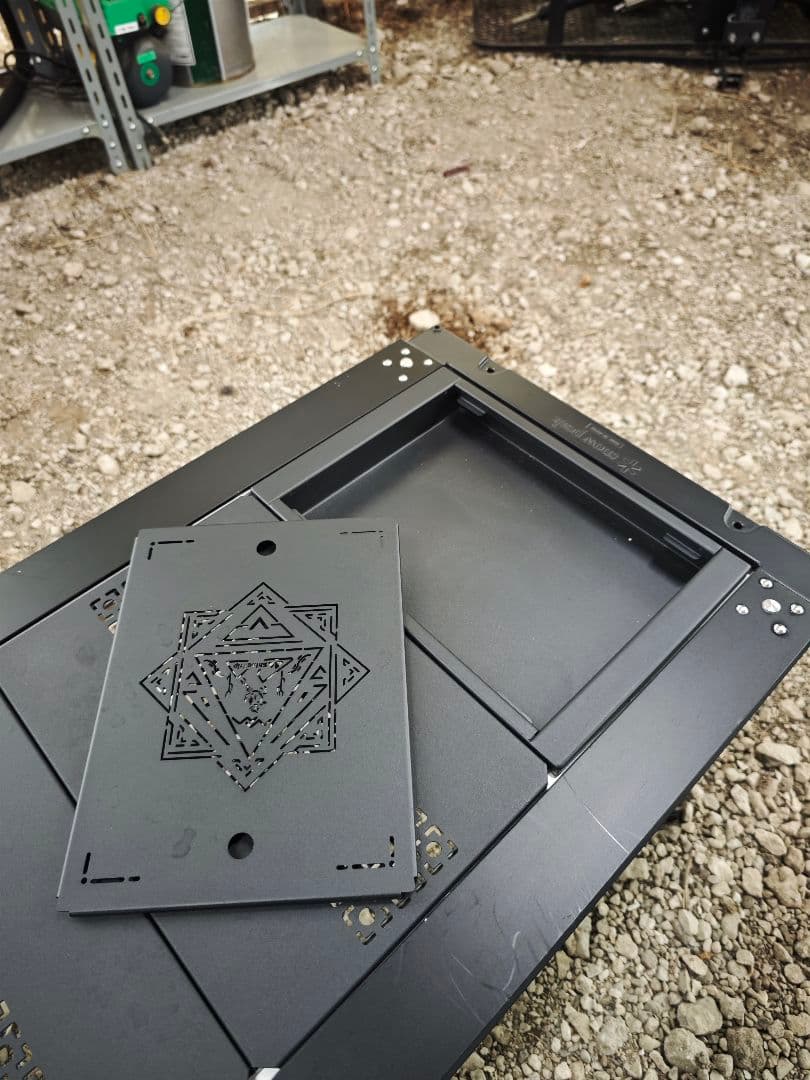 スノーピーク IGT アイアングリルテーブル 400脚 カスタム品　収納袋付き